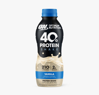 Optimum Nutrition Gold Std Protein 40 Grs Shake 14 Oz 12 Pack
