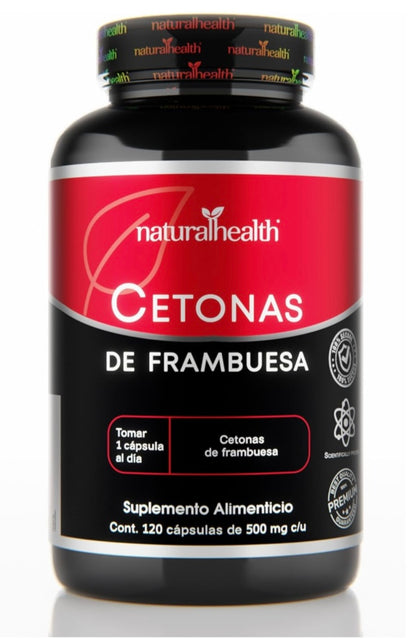 Natural Cetonas de Frambuesa 500Mg 120Caps