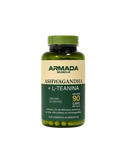 Armada Ashwagandha + L-Teanina 600 Mg 90 Caps