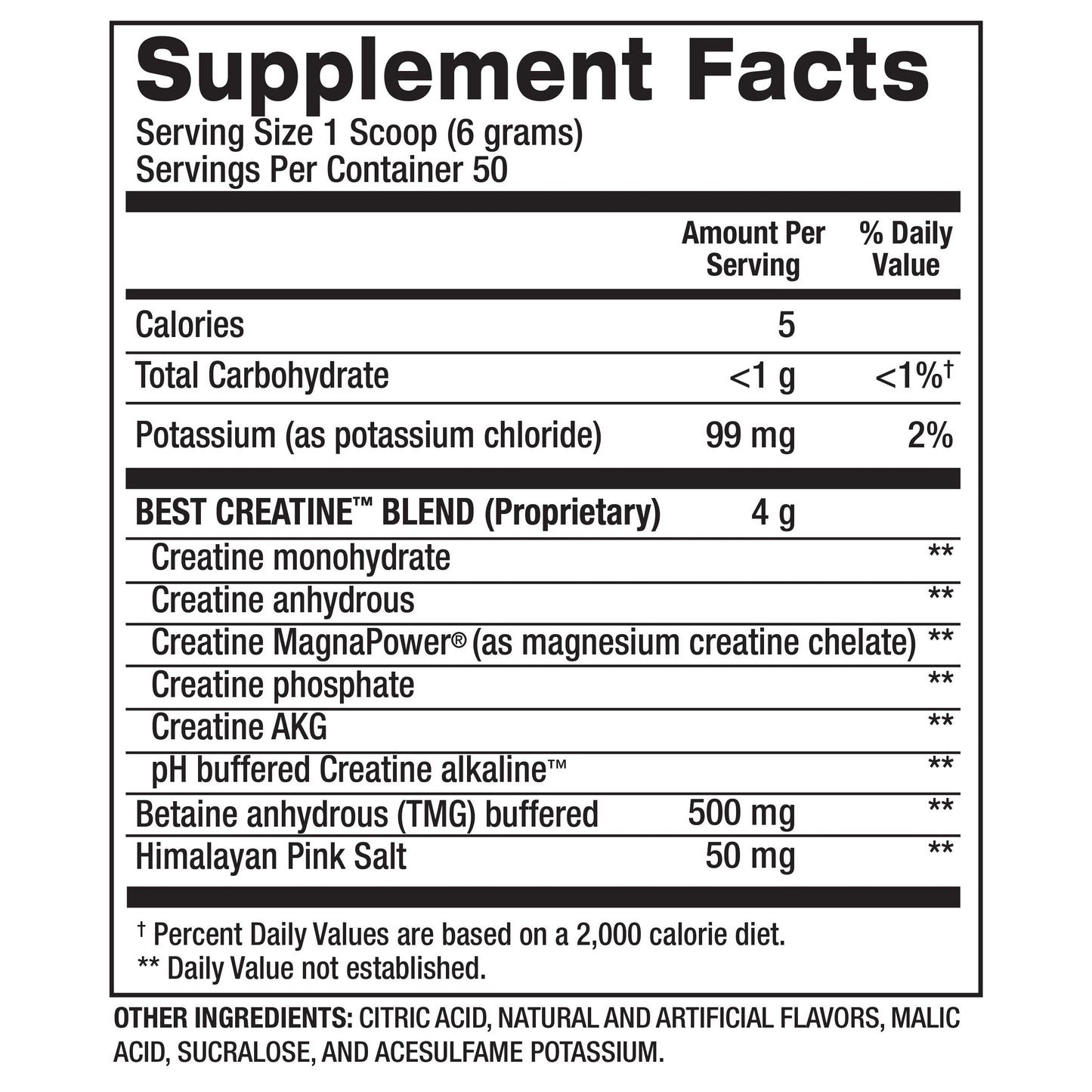 Bpi Creatina 50 Serv