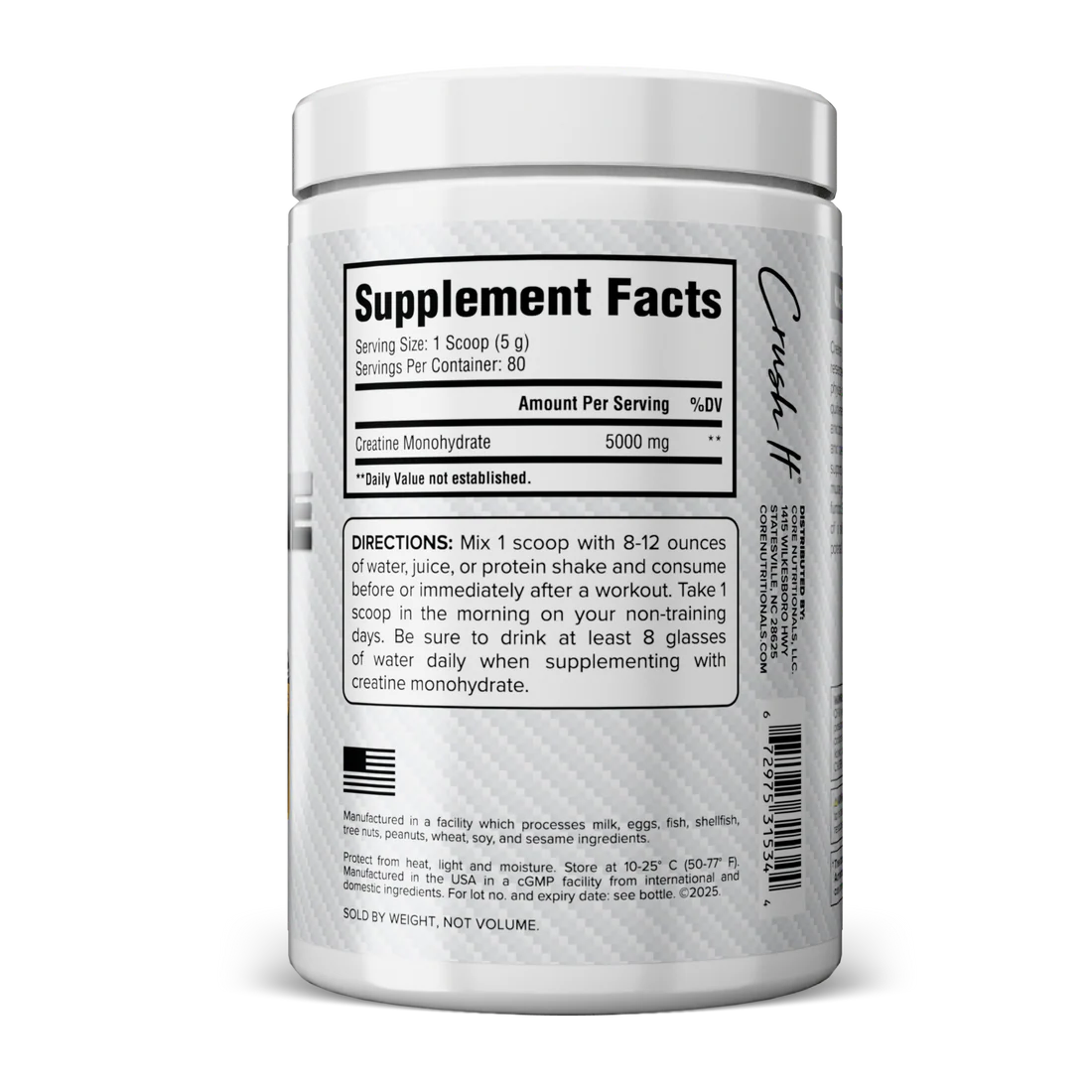 Core Creatina 80 Serv