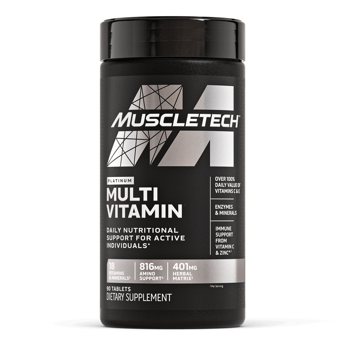 Muscletech Platinum Multi Vitaminico 90 Caps