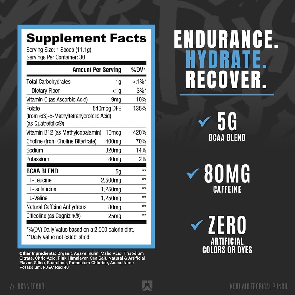 Ryse Bcaa Focus 30 Serv