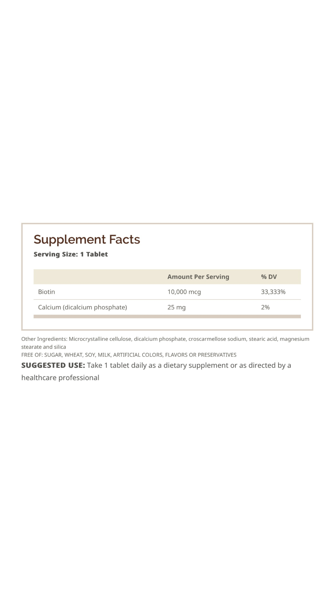 WindMill Biotin 10,000mcg 100Caps