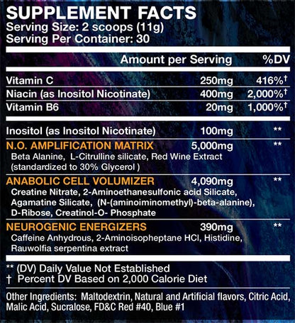 Wicked Pre Entreno 30 Serv