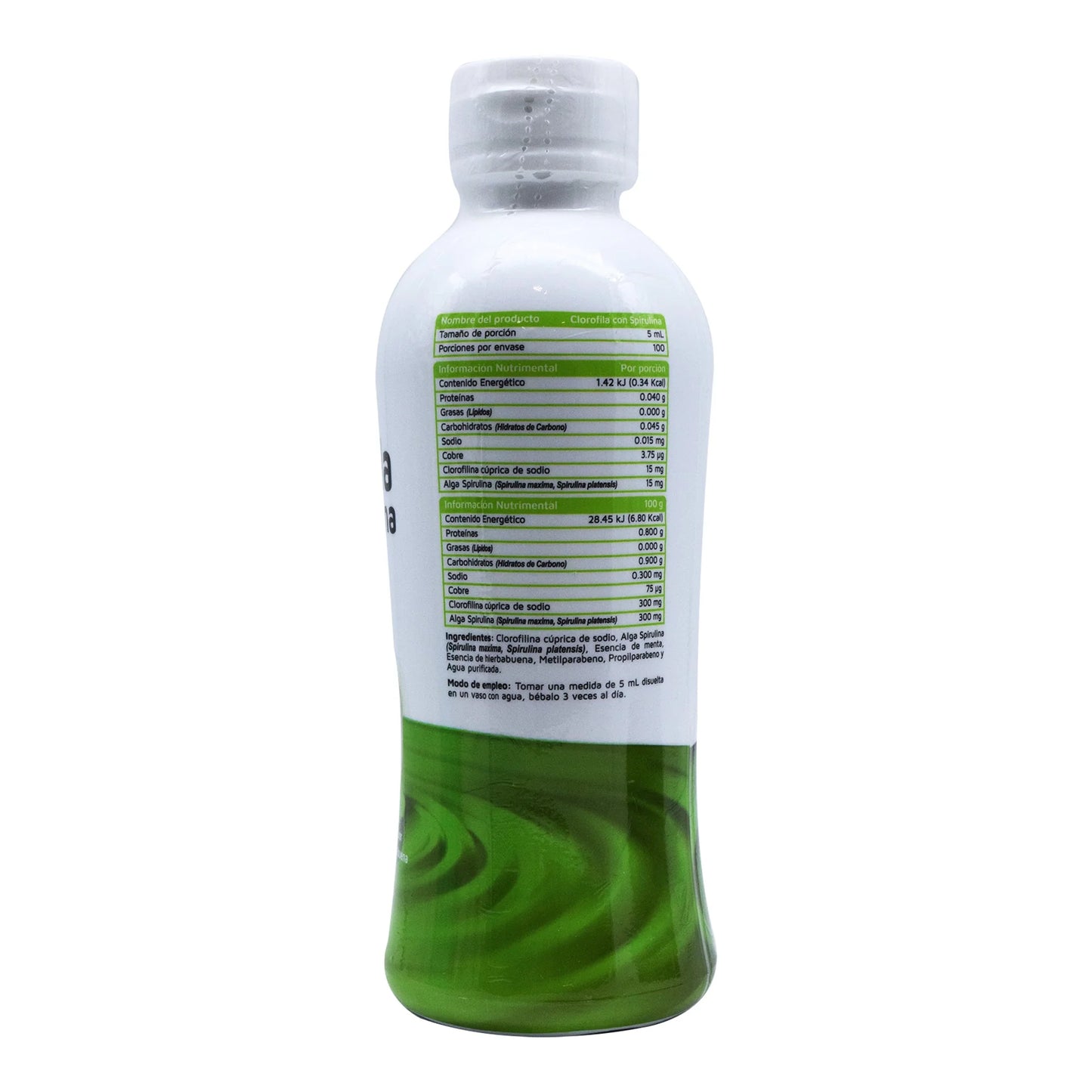 Vidanat Clorofila con Spirulina 500 ML