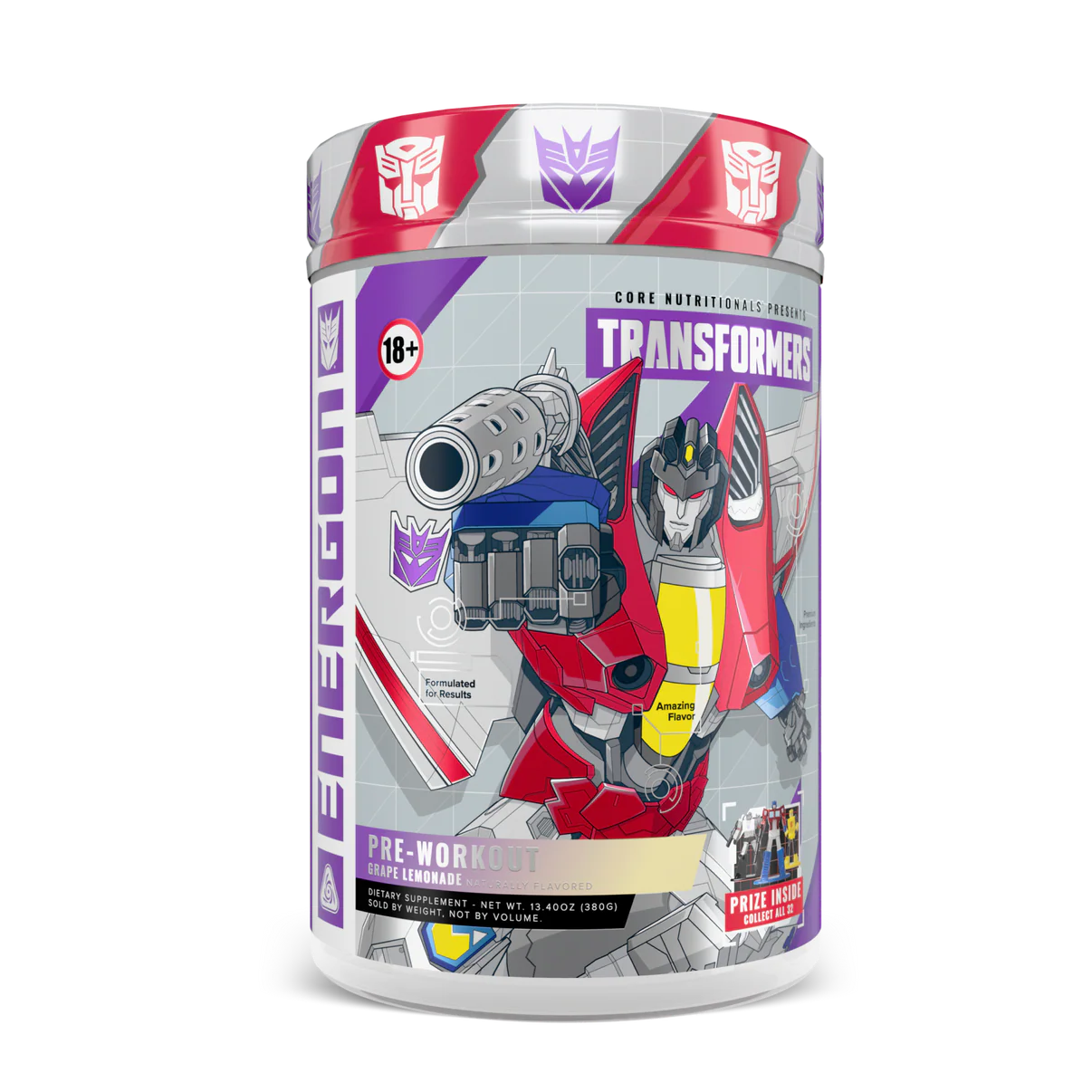 Energon Transformers Pre Entreno 20 Serv