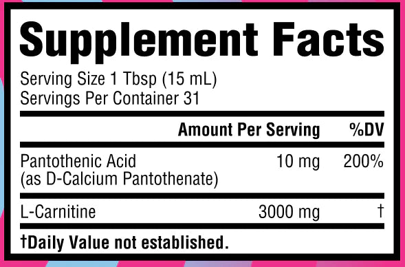 Core Liquid L-Carnitina 3000 16 Oz