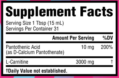 Core Liquid L-Carnitina 3000 16 Oz