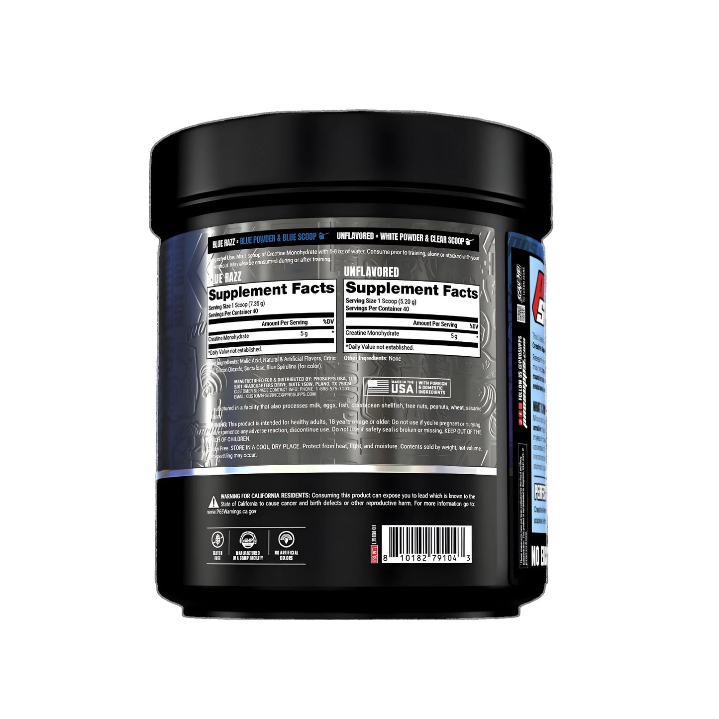 Prosupps Creatina Dual Flavor 40 Serv
