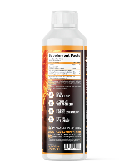 Panda Burn Liquid Termogenico 31 Serv
