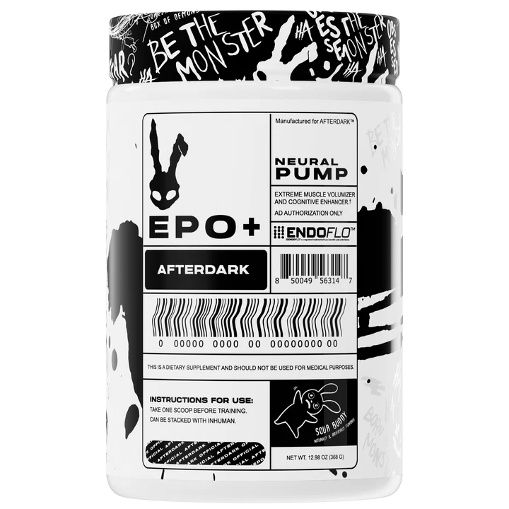 Afterdark EPO+ Pre Entreno Sin Estimulante 21 Serv