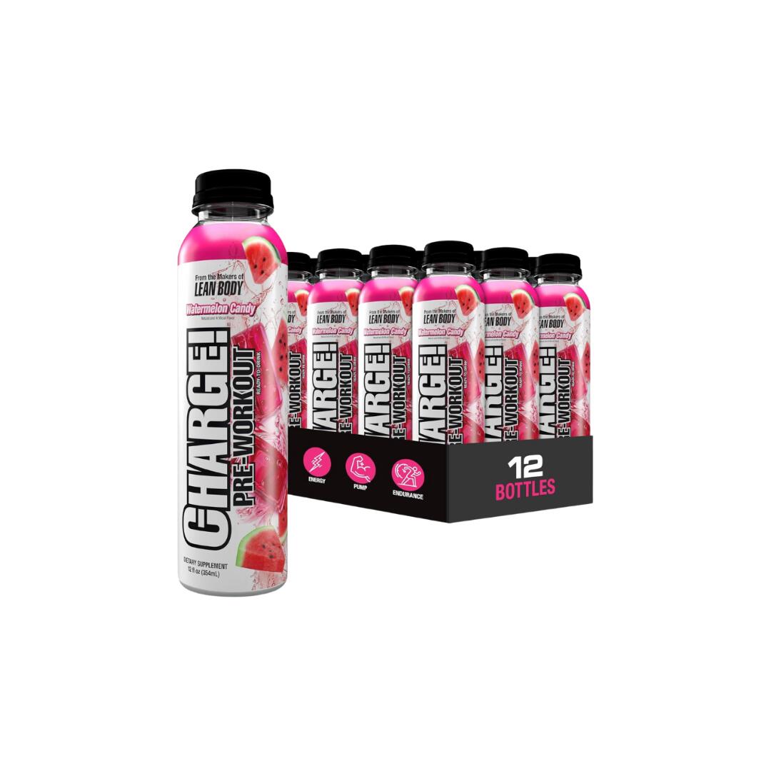 Labrada Lean Body Charge Preworkout 12 Oz 12 Pack