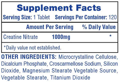 HTP Creatina Nitrate 120 Caps