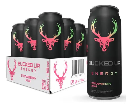 Bucked Up Energy Drinks 12 Pz