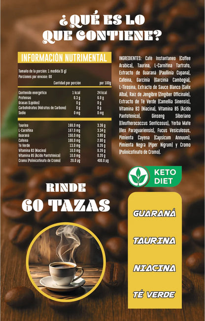 Advance Nutrition Coffe Fit & L Carnitina 150 Grs