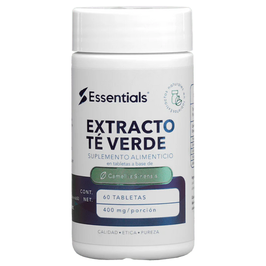 Essentials Extracto de Te Verde 60 Tabs