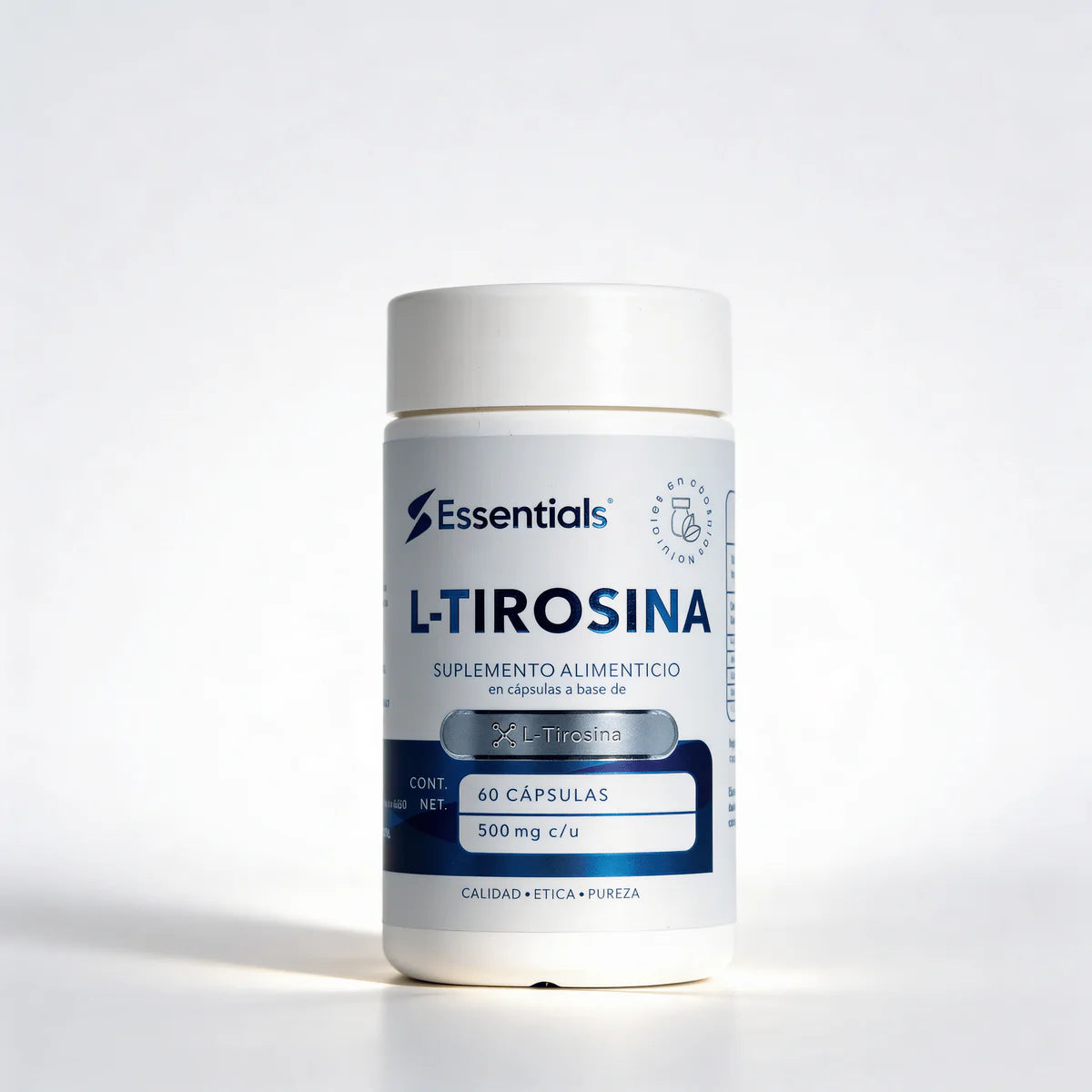 Essentials L-Tirosina 500Mg 60Caps