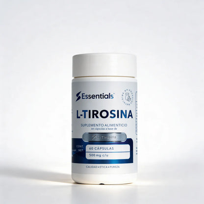 Essentials L-Tirosina 500Mg 60Caps