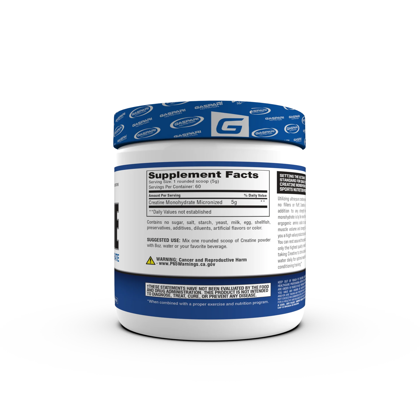 Gaspari Nutrition Creatina 300 Grs