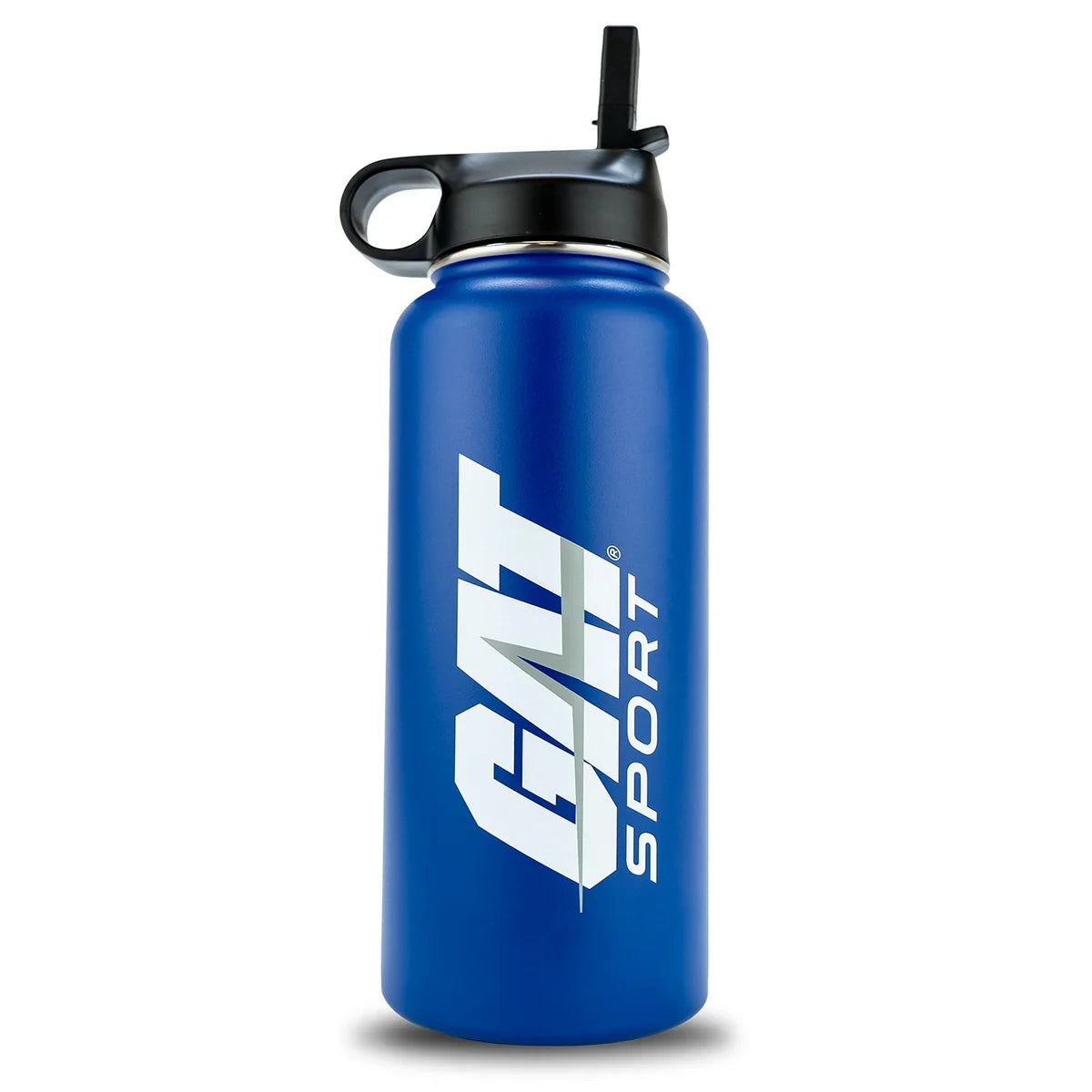 Gat Sport Water Bottle Insulated Stainless Steel 32 Oz Azul