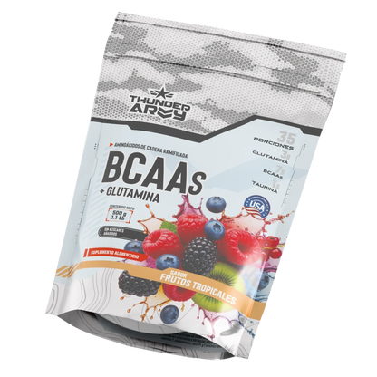 Thunder Army Bcaas + Glutamina 1.1 Lbs