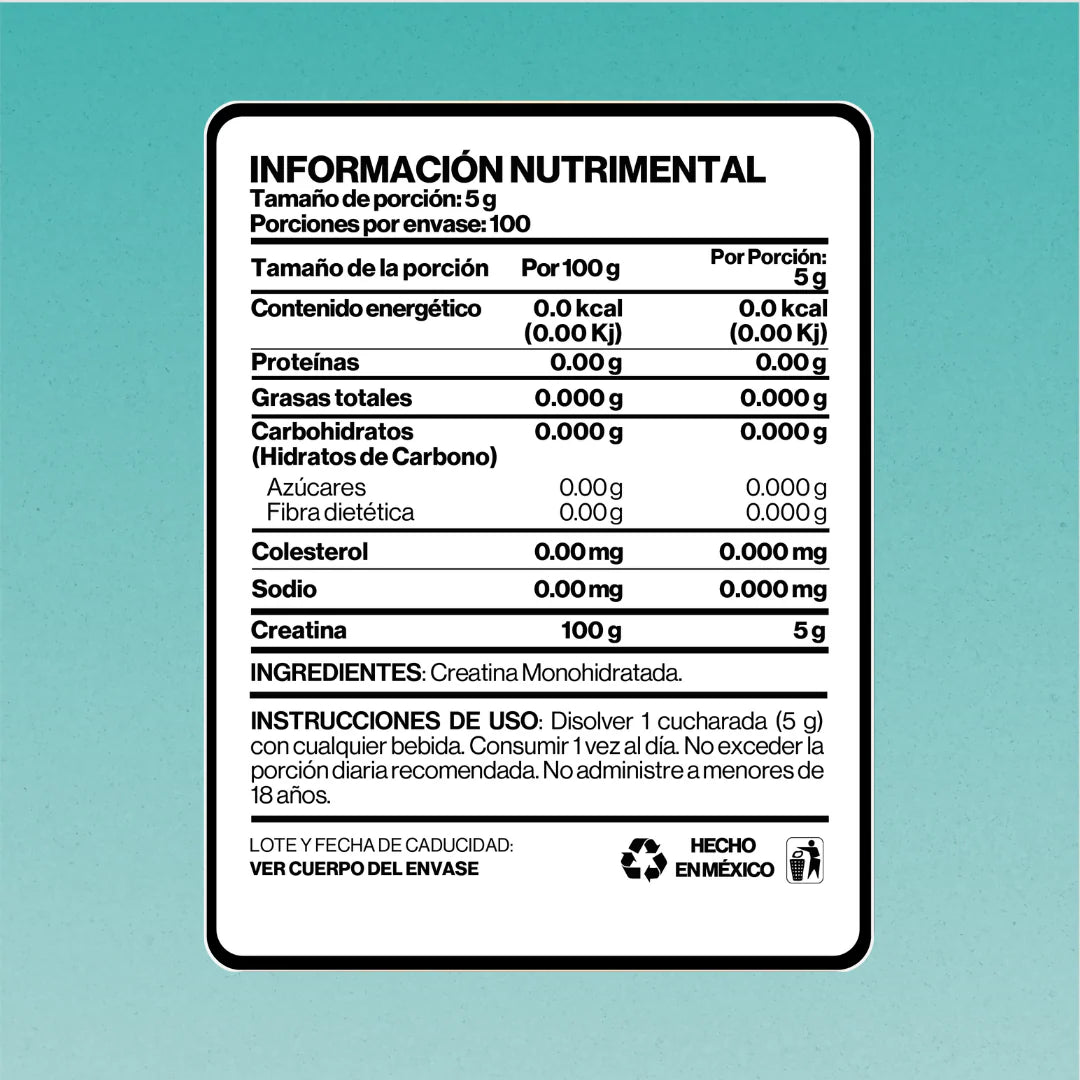 S Natural Creatina 100 Serv