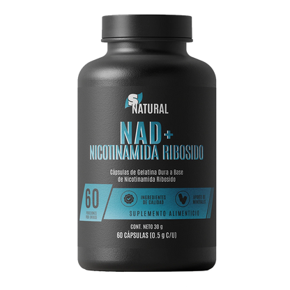 S Natural NAD + Nicotinamida Ribosido 0.5 Gr 60 Caps