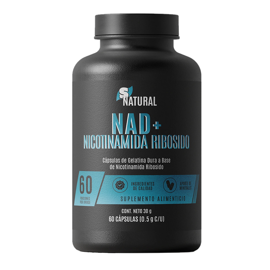 S Natural NAD + Nicotinamida Ribosido 0.5 Gr 60 Caps