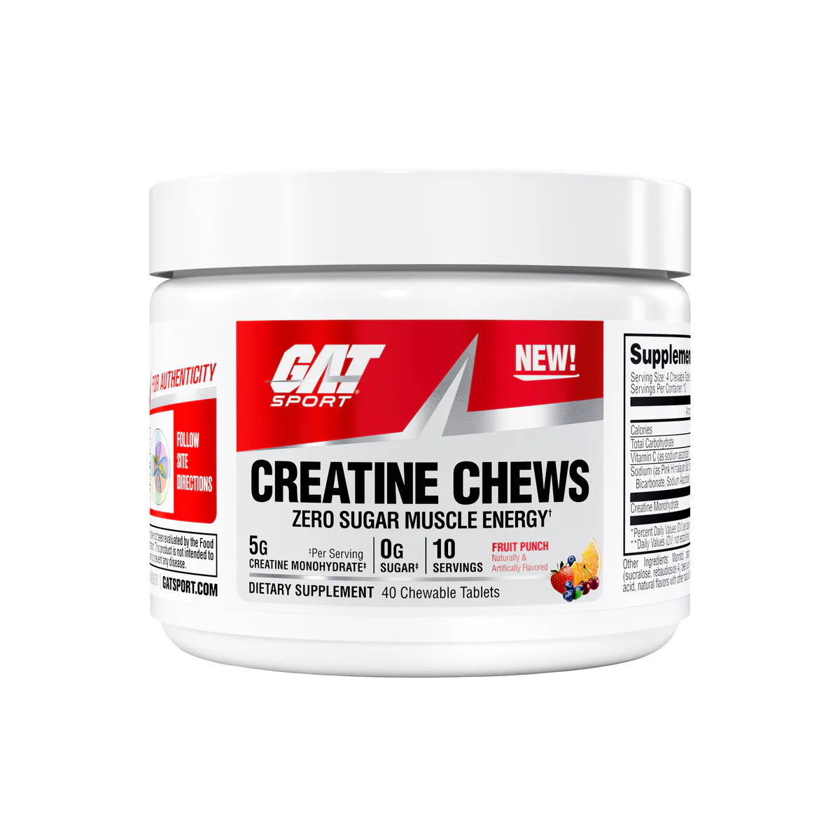 Gat Sport Creatina Chews 30 Serv