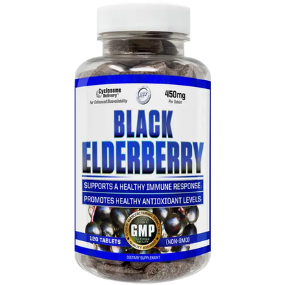 Htp Black Elderberry 450 Mg 120 Caps