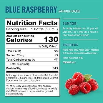 Isopure Zero Carb 500 ML 12 Pack