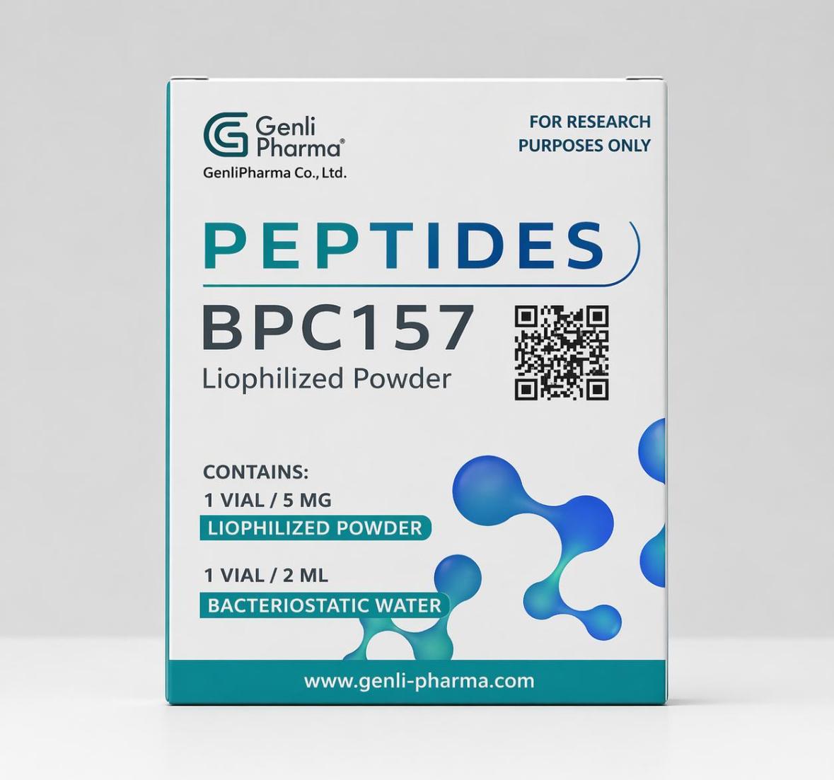 Genli Pharma BPC 157 Peptido 5 Mg 2 ML