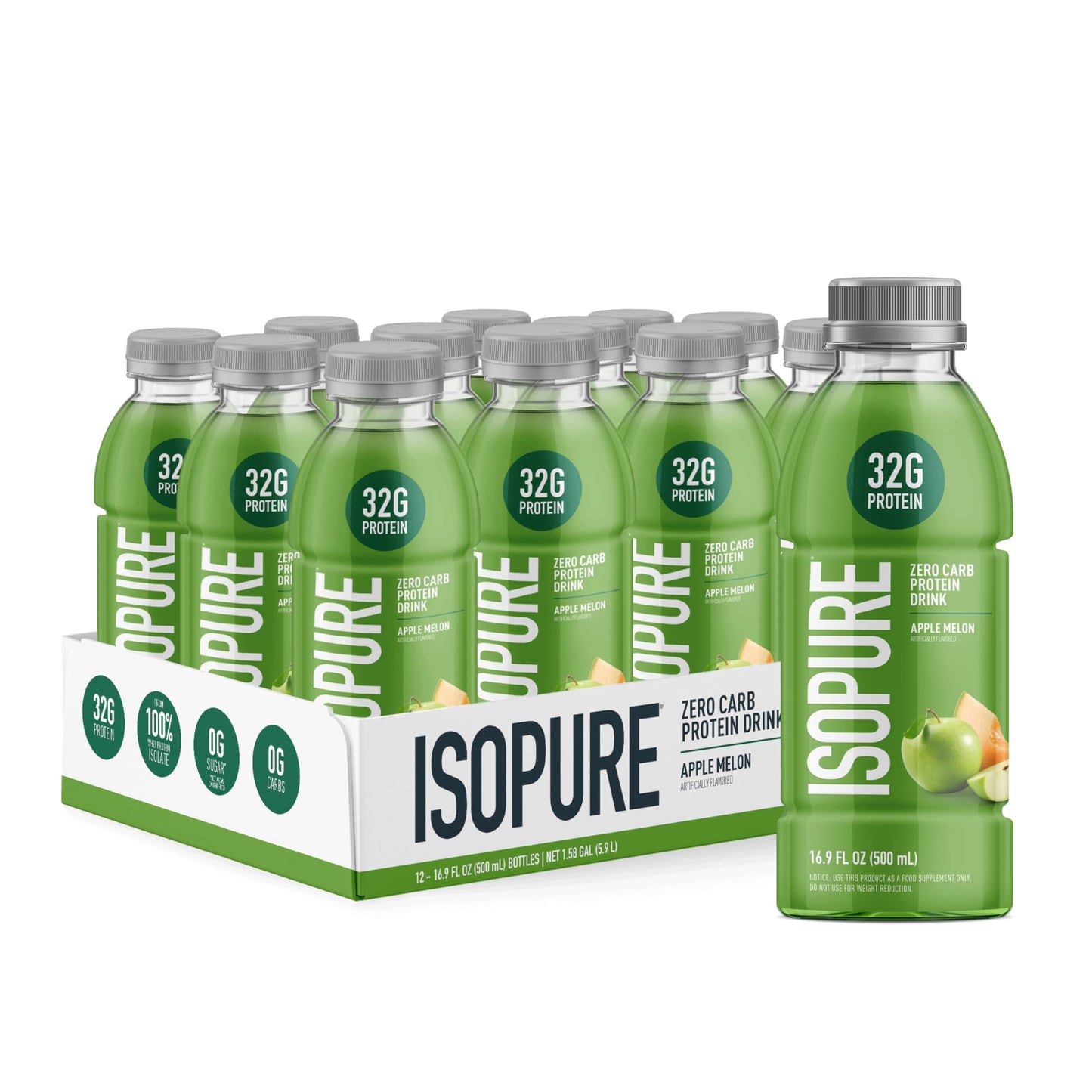 Isopure Zero Carb 500 ML 12 Pack