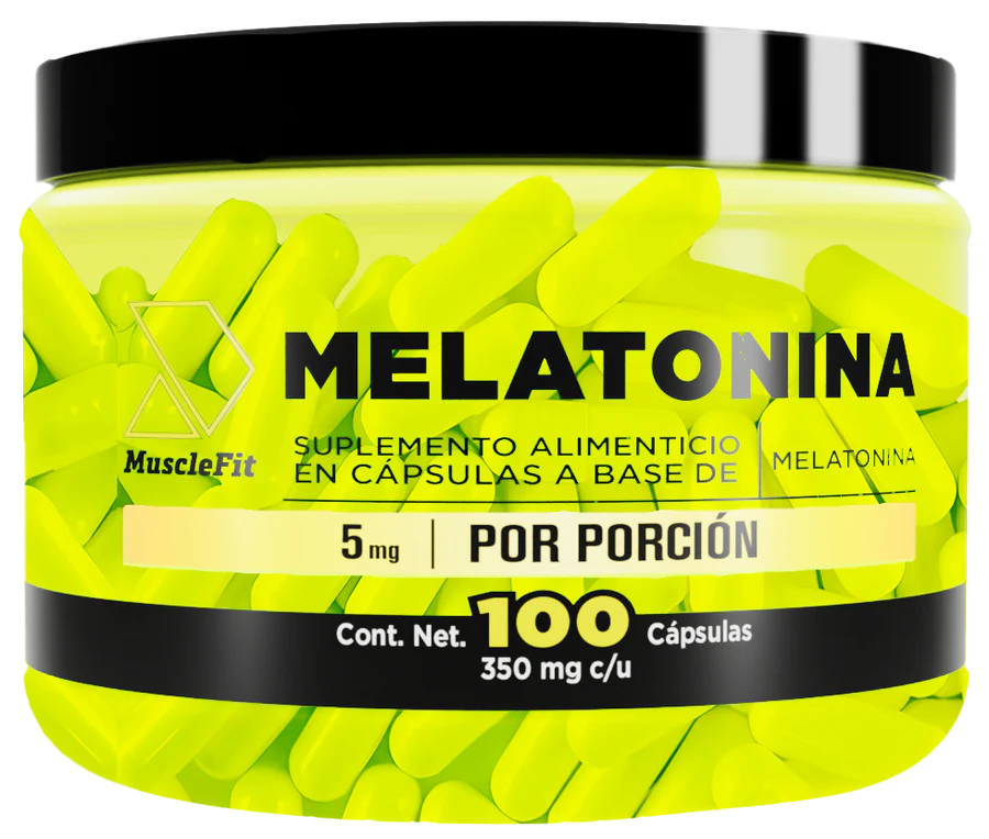 Musclefit Melatonina 5 Mg 100 Caps