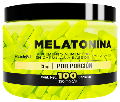 Musclefit Melatonina 5 Mg 100 Caps