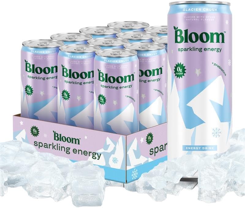 Bloom Sparkling Energy 12oz 12 pack