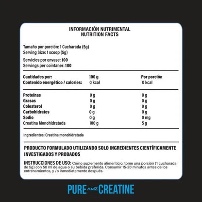 AMZ Creatina 500 Grs