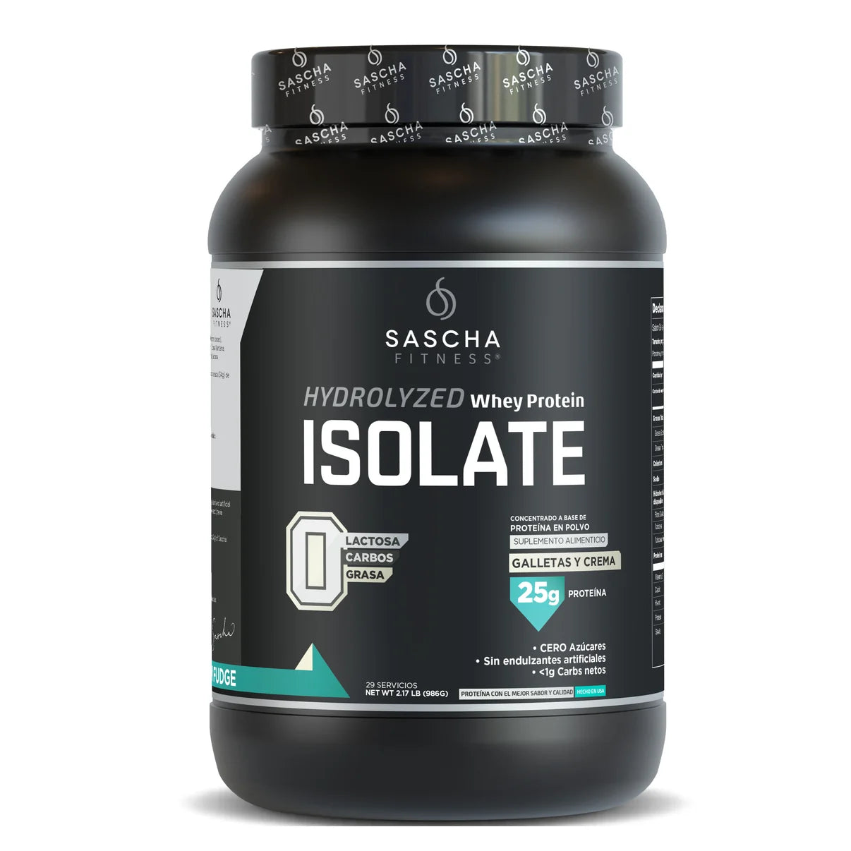 Sascha Fitness Hydrolyzed Whey Protein Isolate 2.11 Lbs