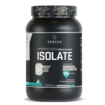 Sascha Fitness Hydrolyzed Whey Protein Isolate 2.11 Lbs