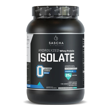 Sascha Fitness Hydrolyzed Whey Protein Isolate 2.11 Lbs