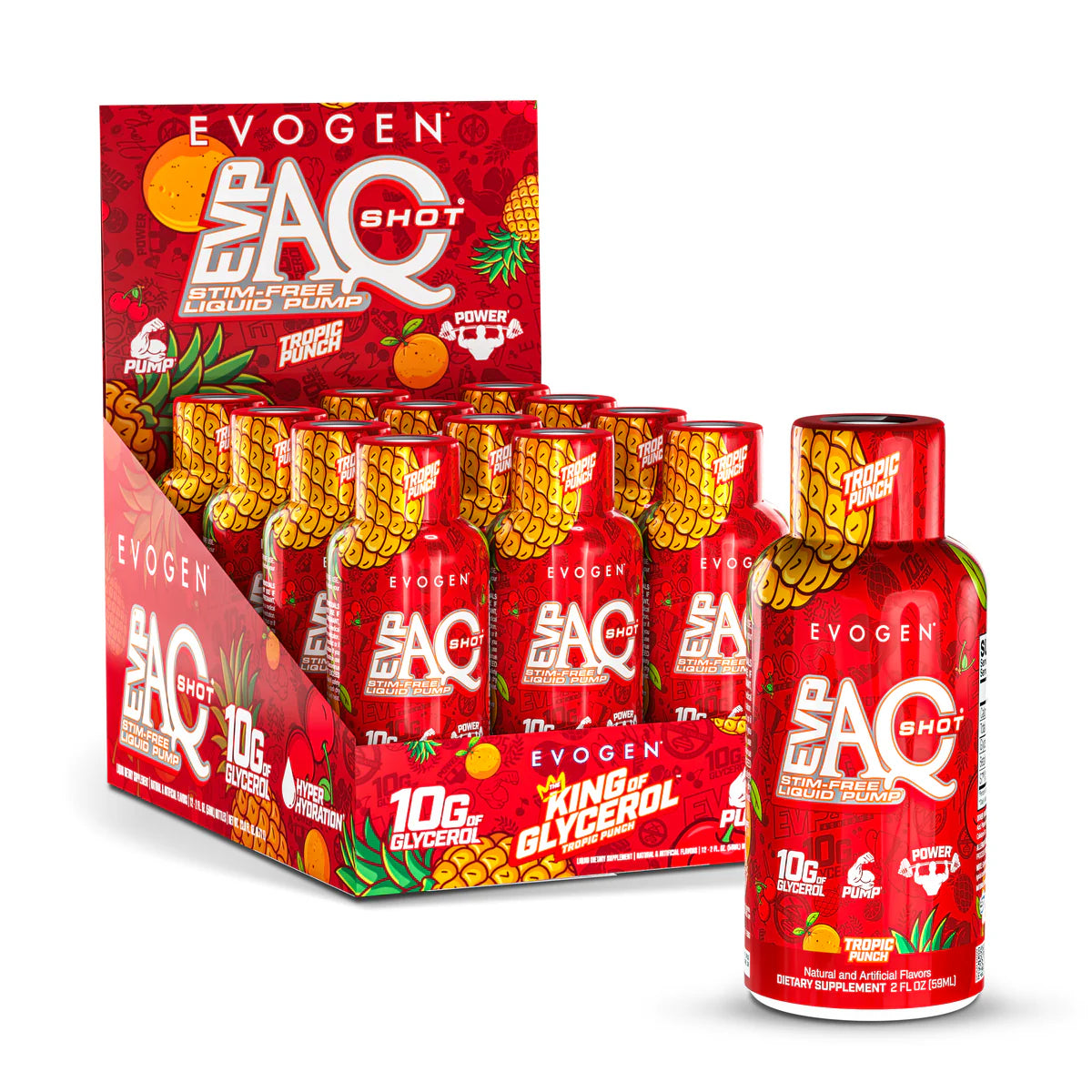 Evogen Evp AQ Liquid Pump Shot 12 Pack
