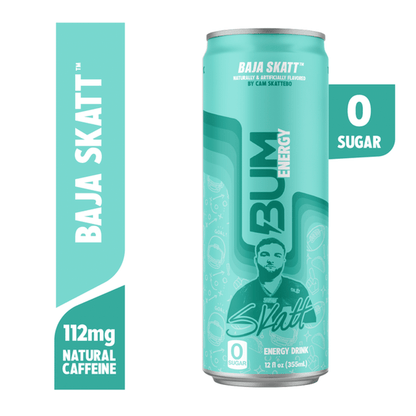 Raw Bum Energy Drink 12oz 12Pack