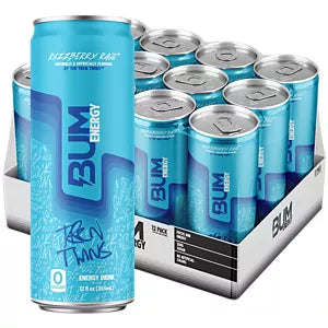 Raw Bum Energy Drink 12oz 12Pack