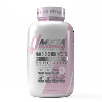 Meta Nutrition Myo & D Chiro Inositol 120 Caps