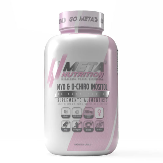 Meta Nutrition Myo & D Chiro Inositol 120 Caps