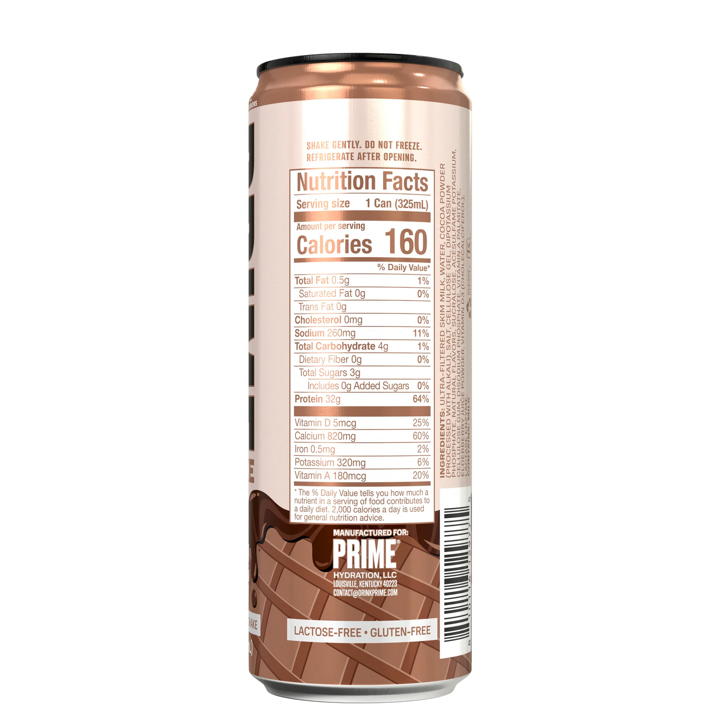 Prime Protein Shake 11 Oz 12 Pack