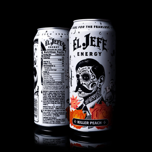 El Jefe Energy Drink 16 Oz 12 Pack