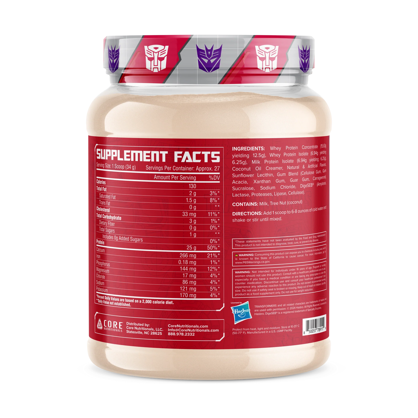 Proteina Transformers 27 Servs