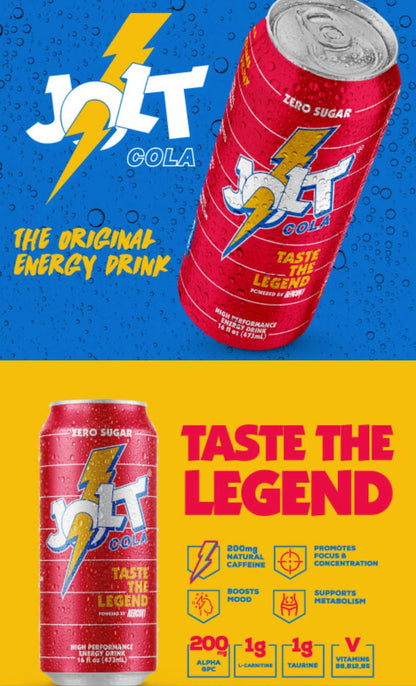 Redcon1 Jolt Energy Drink 473ml | Cola Street Fighter